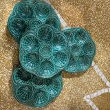 Set of 4 oyster plates