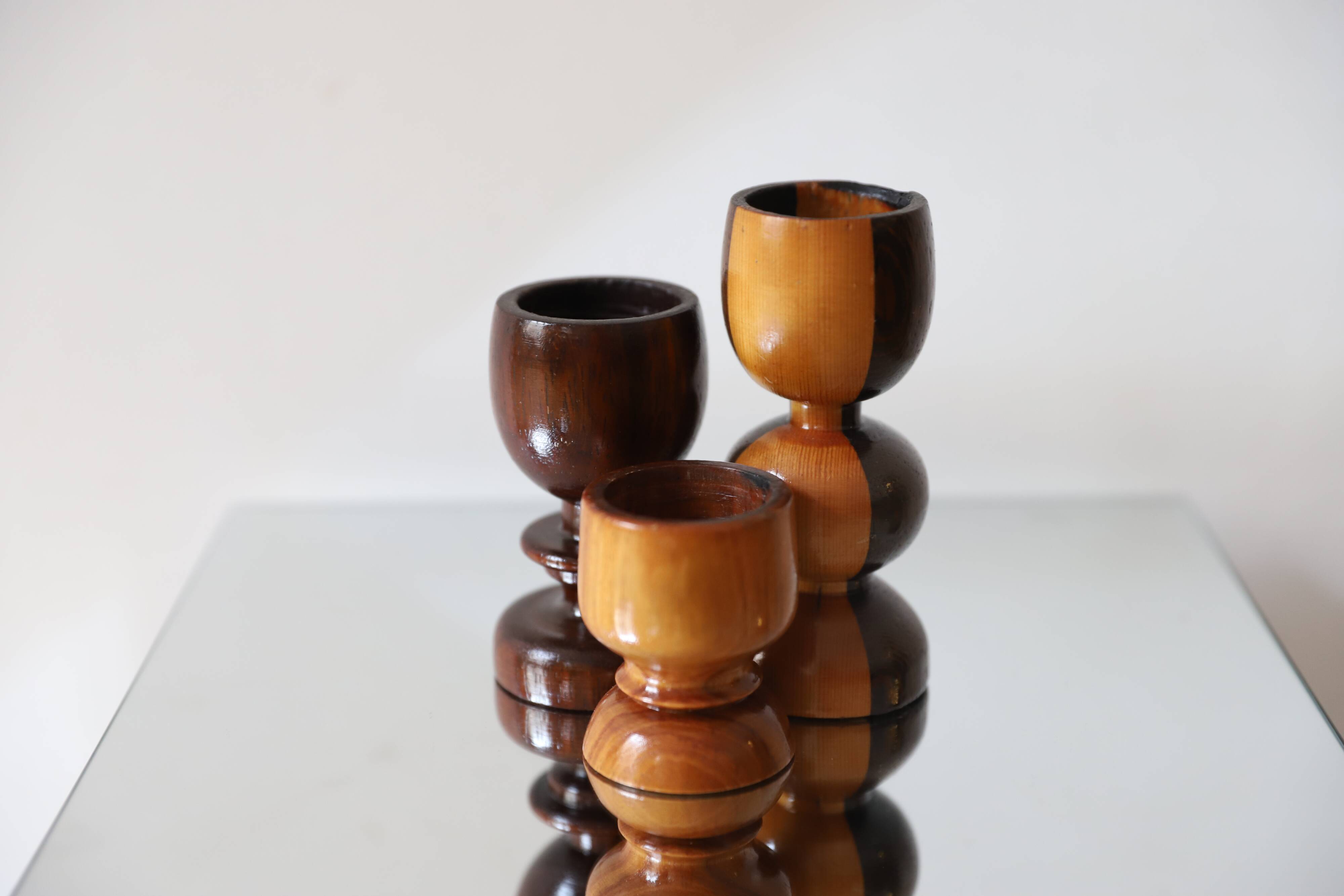 trio de coquetiers
