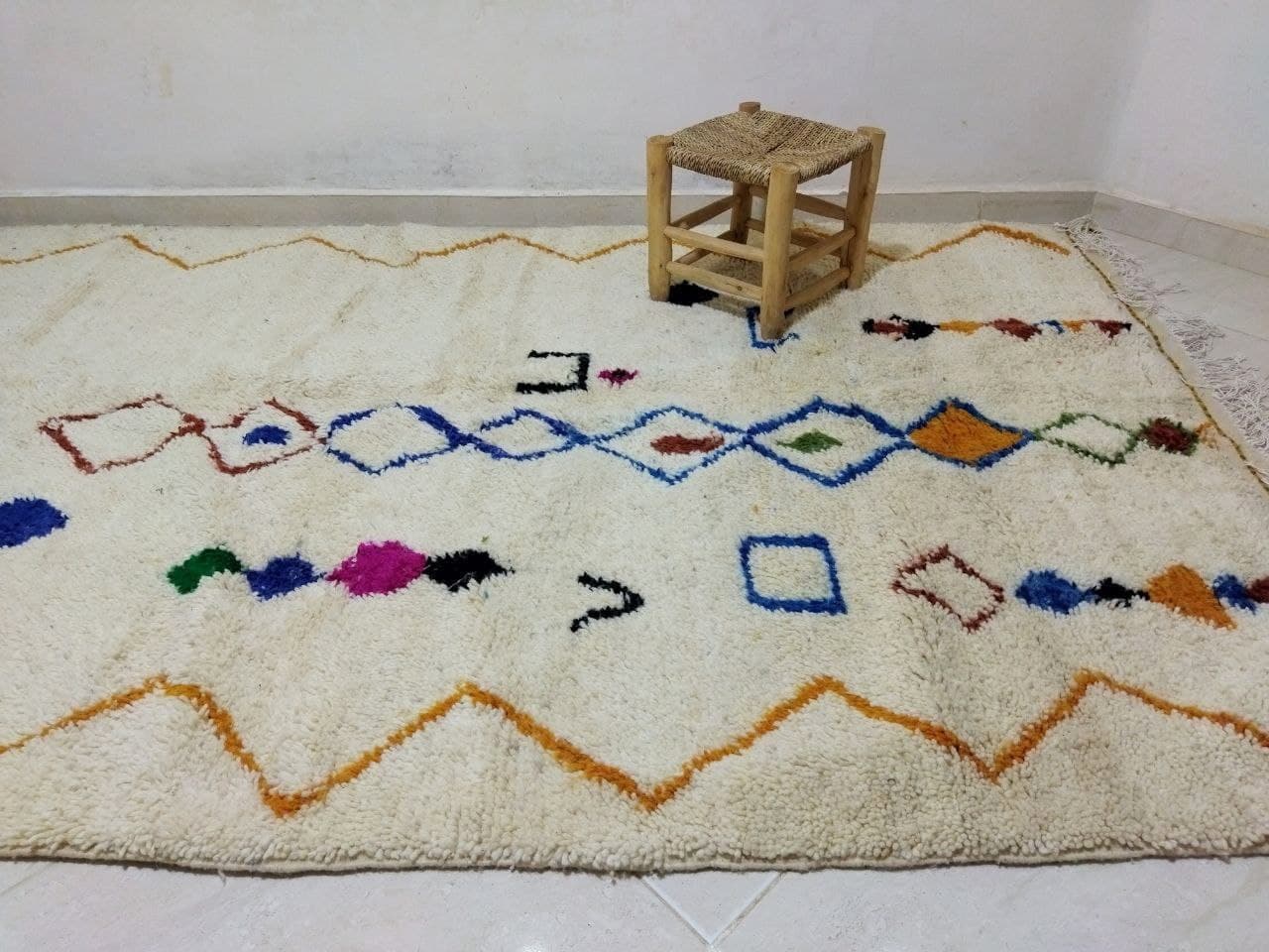 Tapis berbère marocain 270 x 154cm