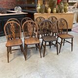 Suite of 8 chairs Ercol Windsor