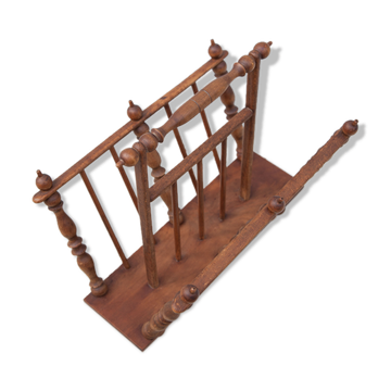 Wood magazine holders, newspaper holders, magazine