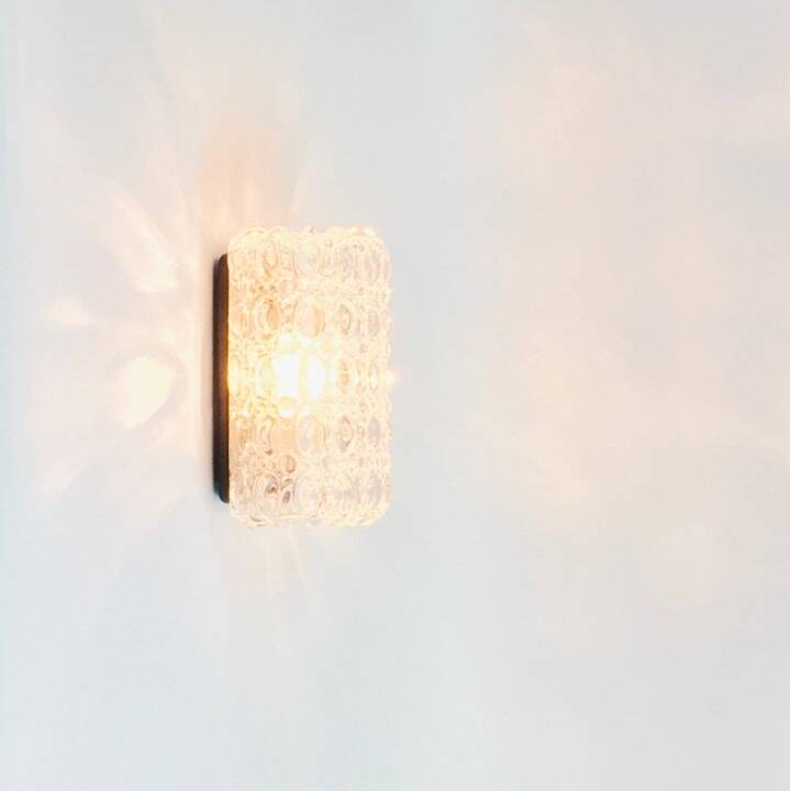 Mid-Century Bubble Glass Wall Light by Helena Tynell for Limburg, 1970s