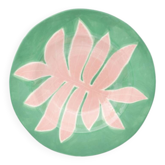 Green Leaf Plate