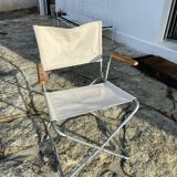 Chaise pliante en tissu