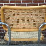Cesca chair B64 with armrests by Marcel Breuer Design