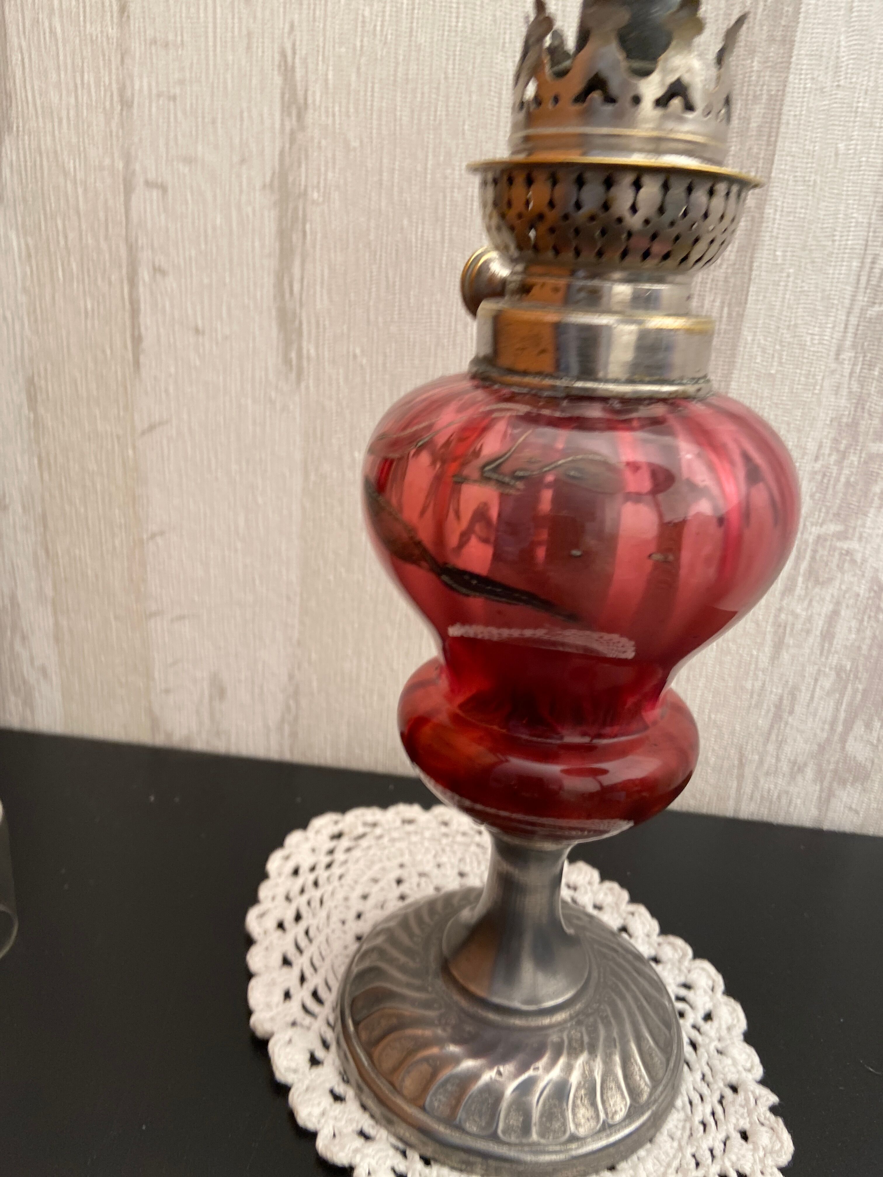 Old kerosene lamp