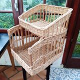 Bakery wicker basket