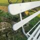 Folding garden bench