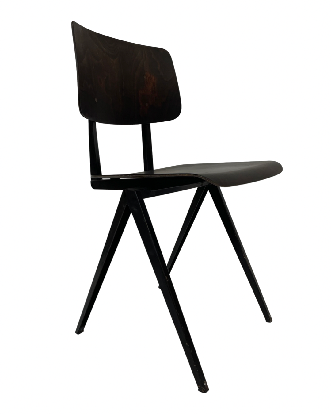 Industrial chair Galvanitas S16 Pagholz Netherlands 60's Design