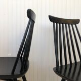 Scandinavian barred chairs