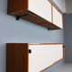 Florence Knoll for Knoll set of two hanging cabinets, model 121 + 123 W-1, 1947