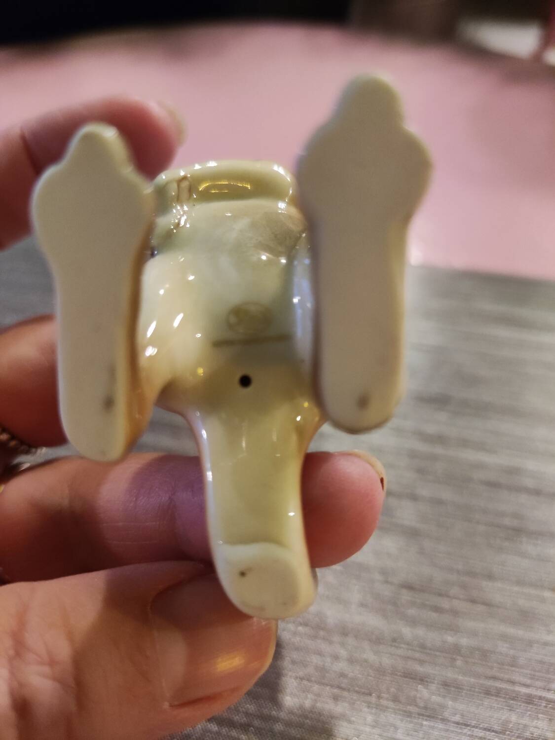 Kangaroo porcelain figurine