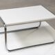 Bauhaus coffee table with chrome tubular frame and Formica top