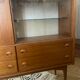Secretarial cabinet in vintage teak