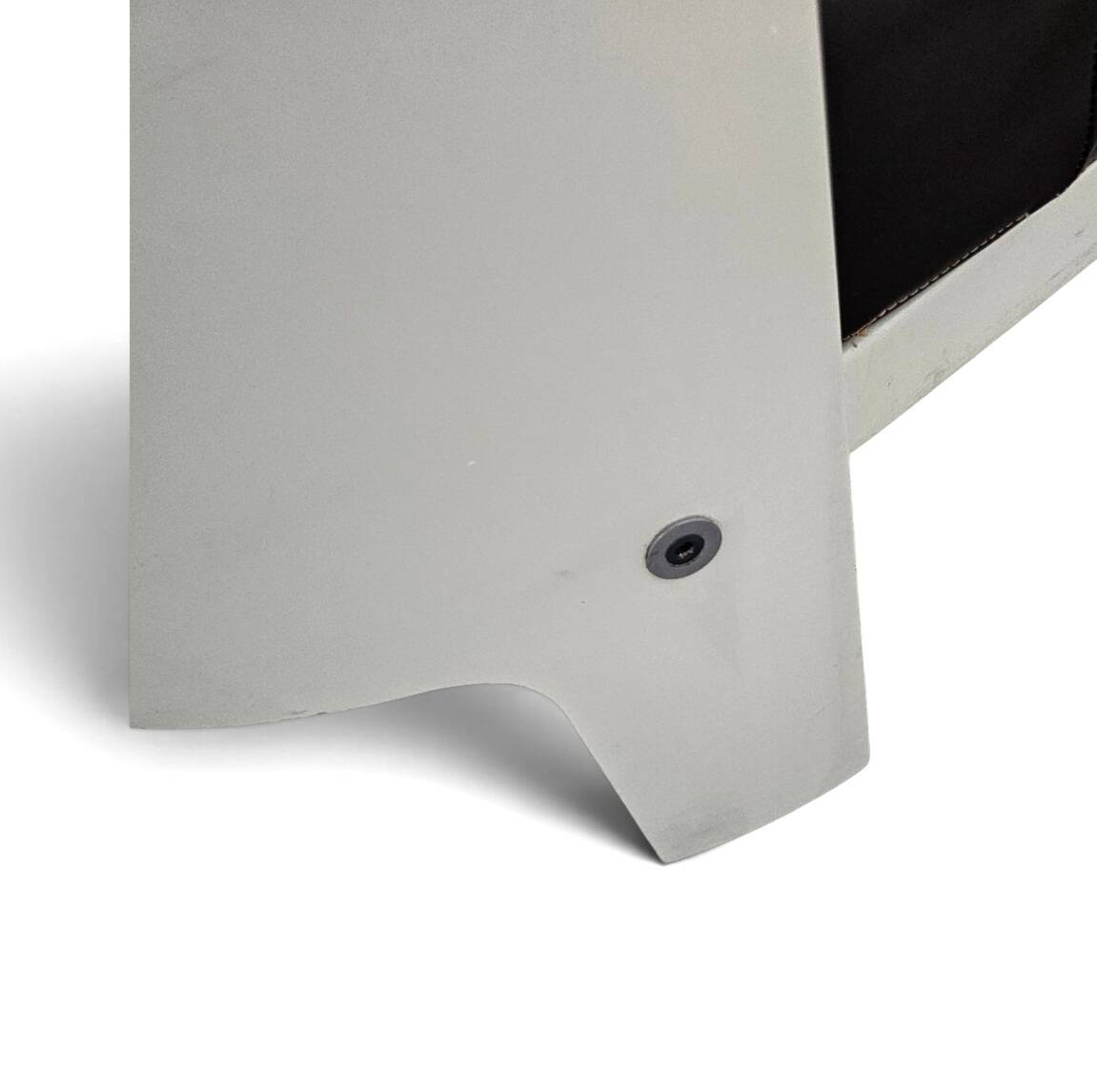 Bz49 sofa by Hans Ell for 't Spectrum / 1970 / dark brown leather