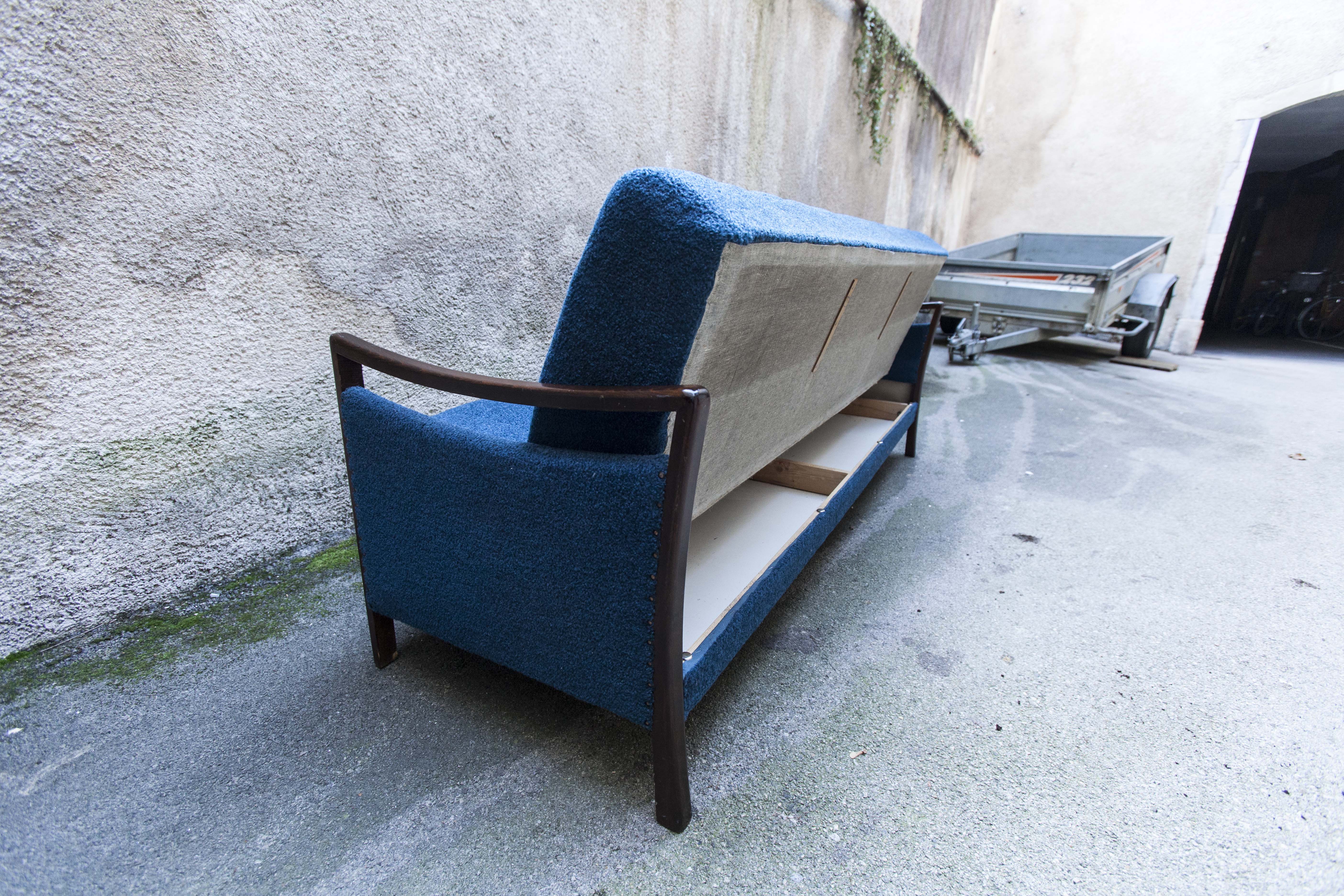 Sofa daybed 3 scandinavian blue