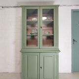 English green glazed sideboard