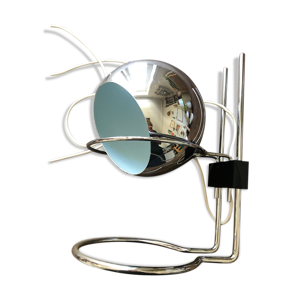 Lampe boule chromé réglable années