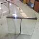2 glass desks by Radice & Gallotti, 1970