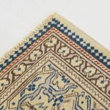 8x11 Vintage Large Blue & Cream Persian Rug, 240x351Cm