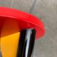 Postmodern wooden plant stand or side table