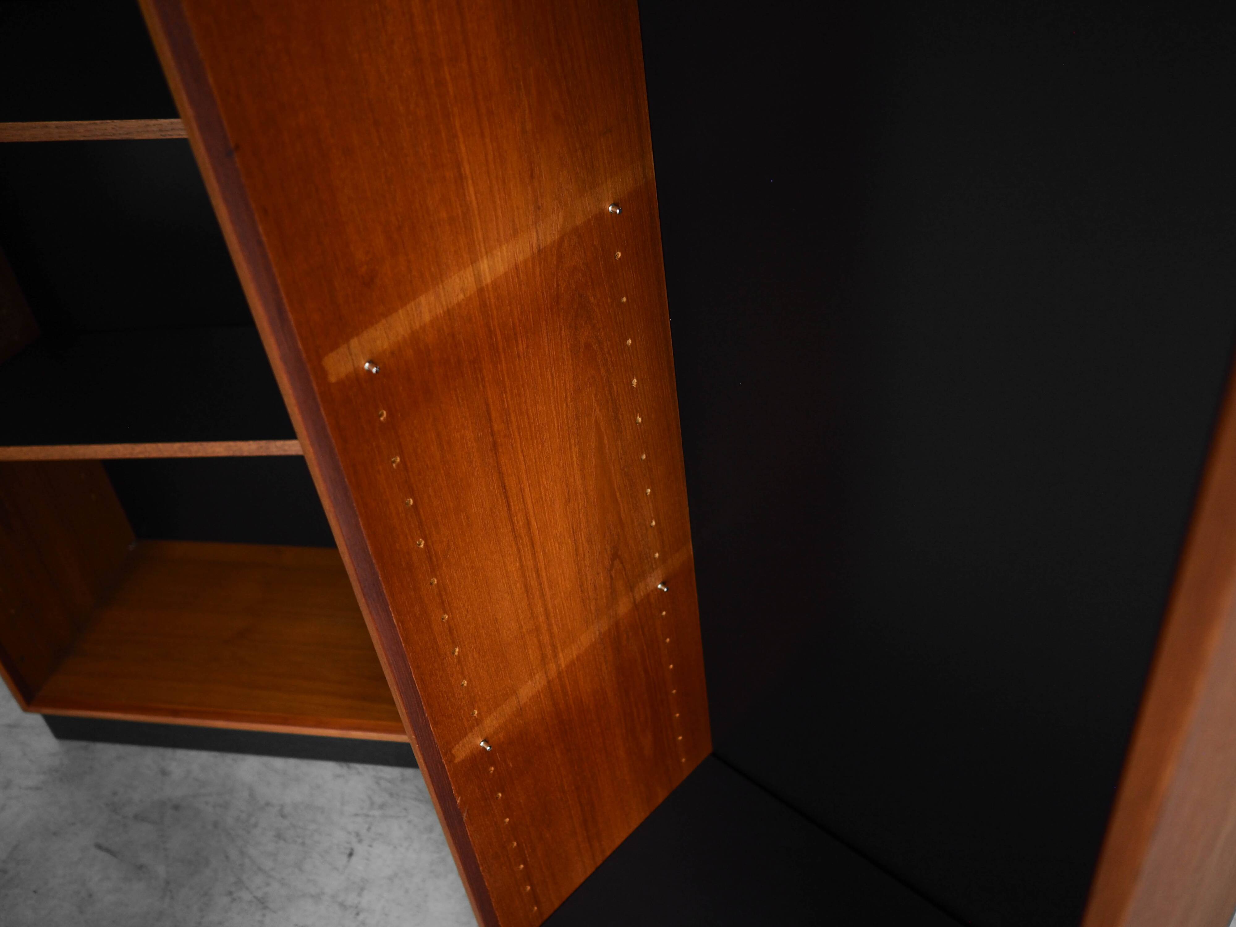 Teak bookcase, Danish design, 1970s, made in Denmark