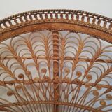 Fauteuil Emmanuelle peacock