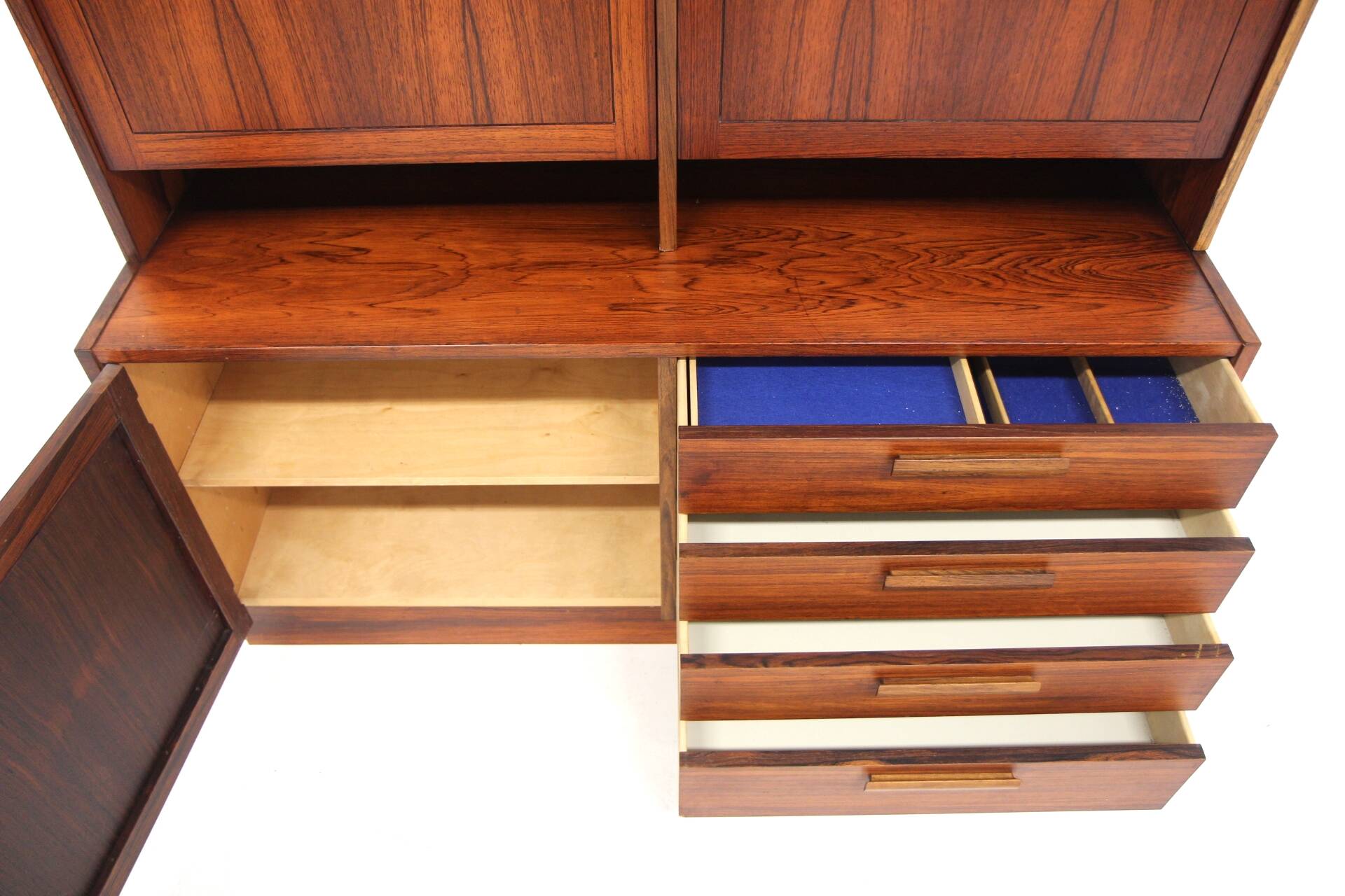 "Domi Monté" bookcase in rosewood, Nils Jonssons, Sweden, 1960