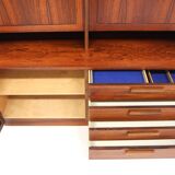 "Domi Monté" bookcase in rosewood, Nils Jonssons, Sweden, 1960