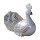 Vintage ceramic swan candy box