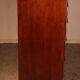 Bombé commode in mahogany from the early 19th century.