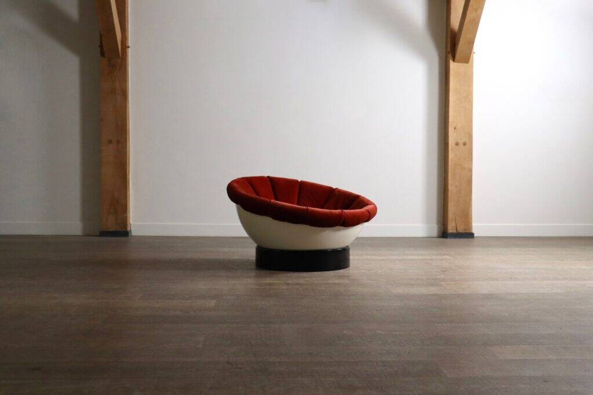 Luciano Frigerio Girasole lounge chair, Italy 1960s