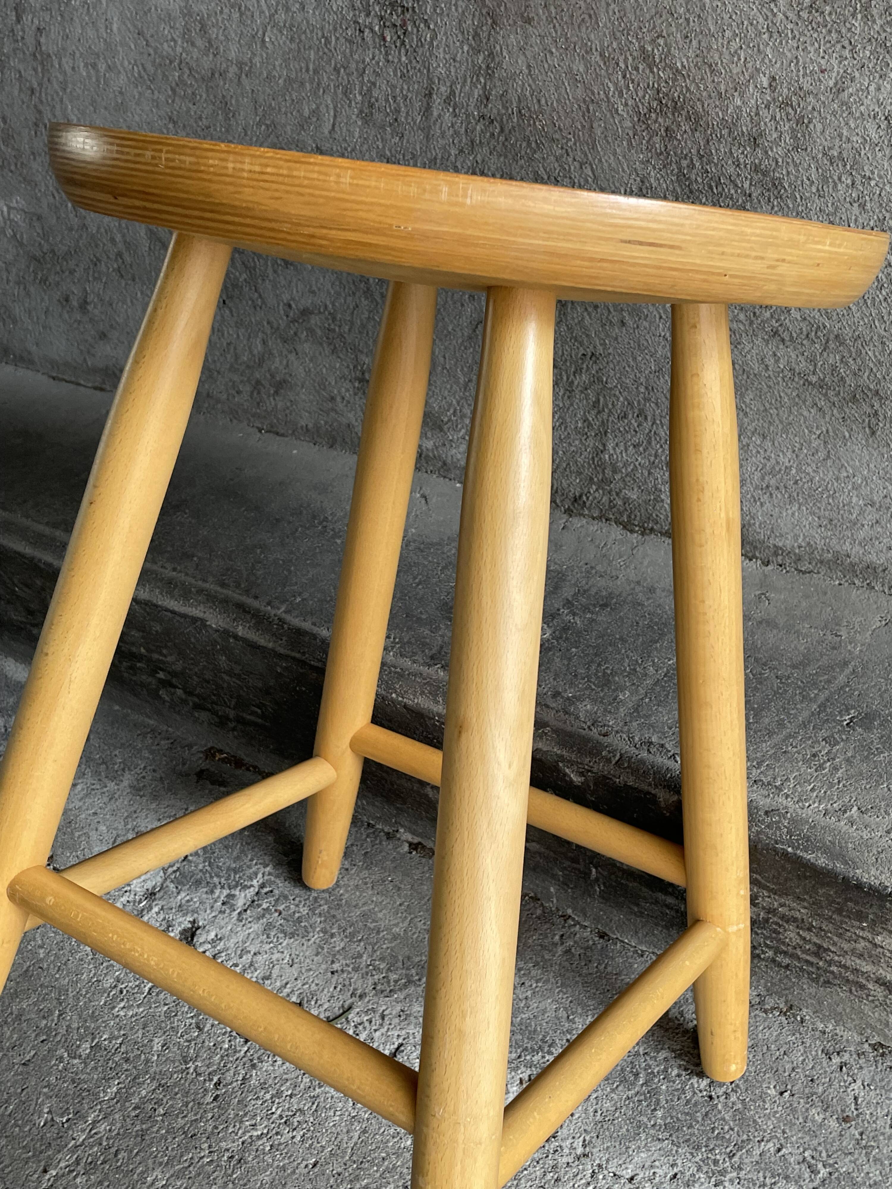 Vintage Scandinavian stool, 1960s