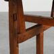 Antique oak Tilt top side table, France ca. 1800