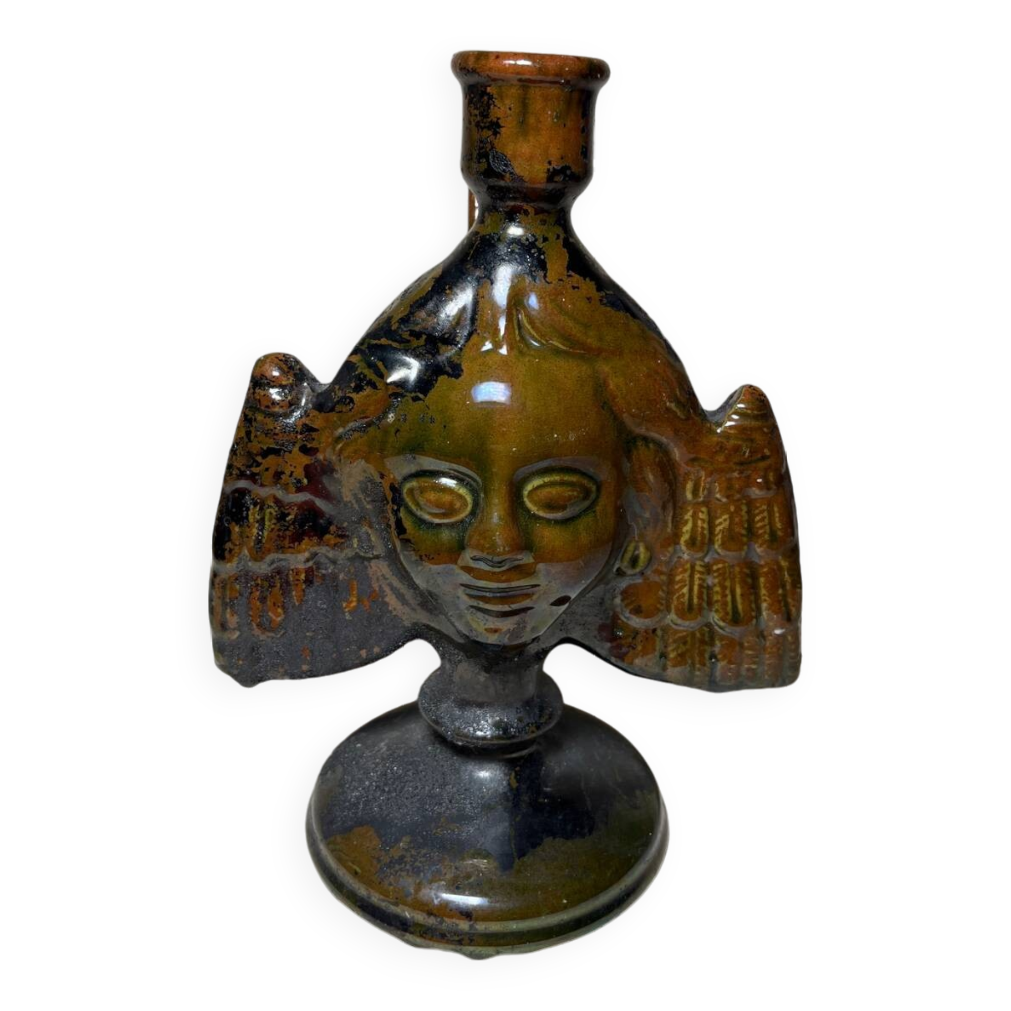 Ceramic candle holder