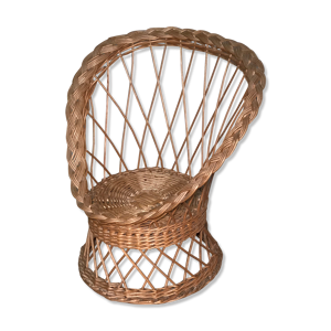 fauteuil en rotin