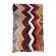 Tapis berbère Kilim Boucherouite graphique multicolore 287x152cm