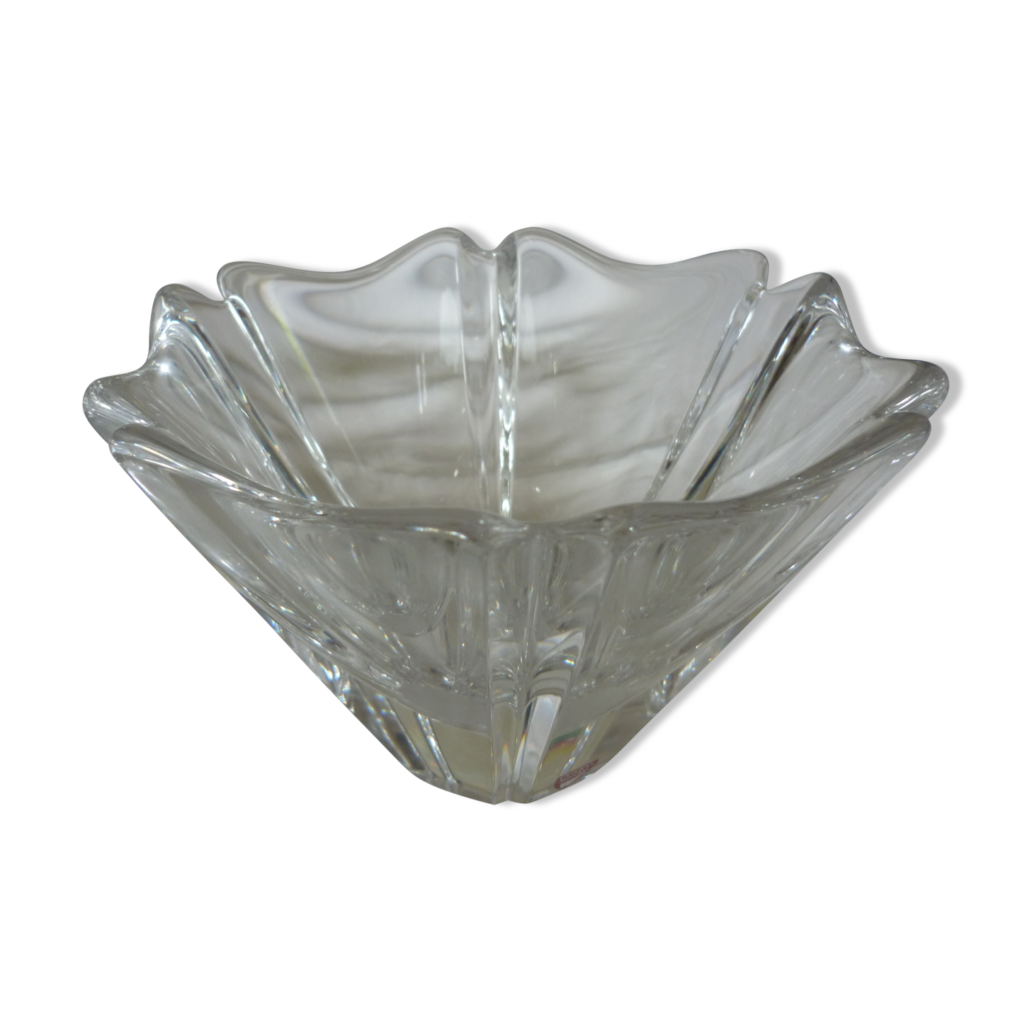 Empty pocket in orrefors sweden crystal