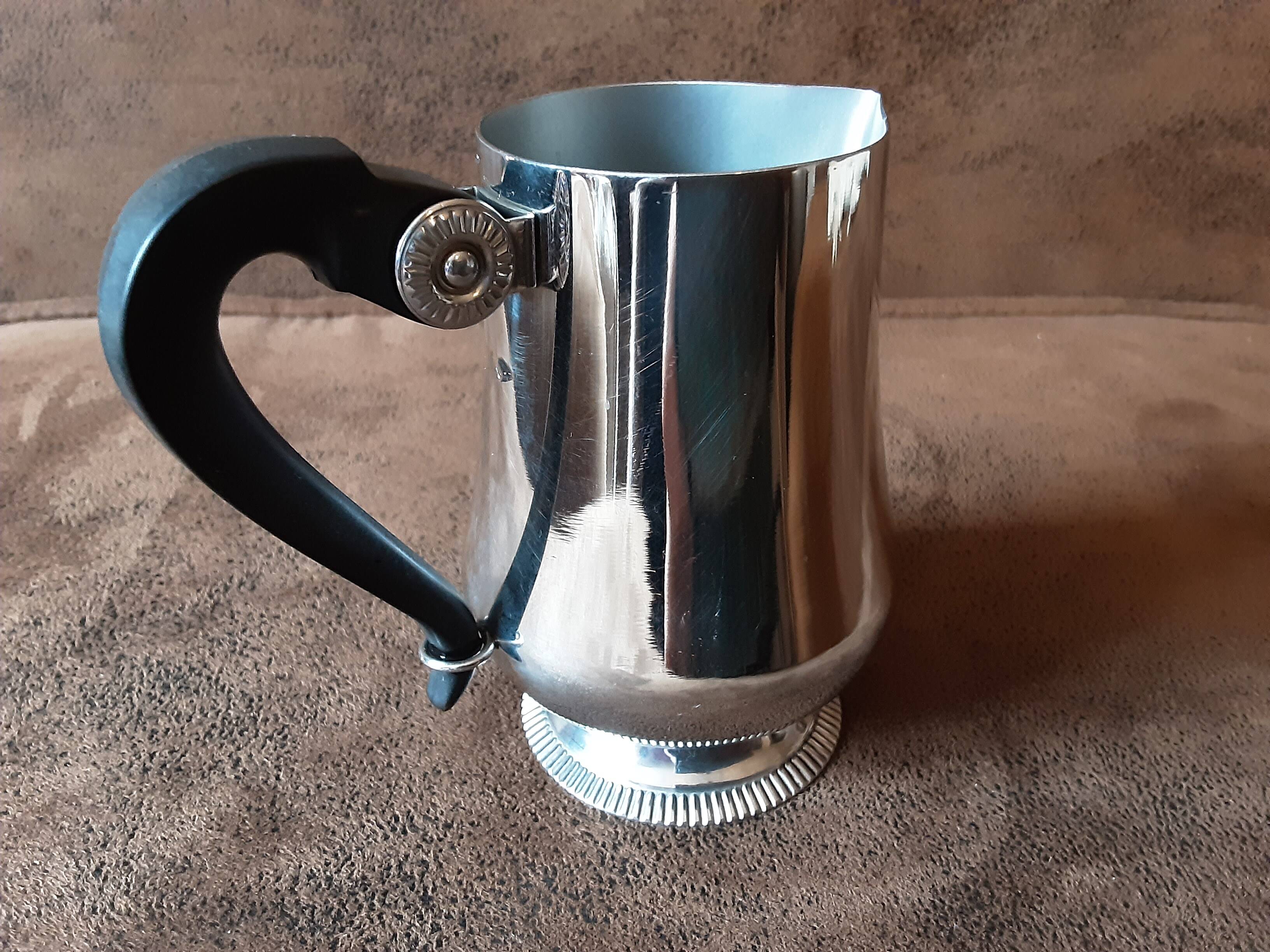 Stainless steel milk jug