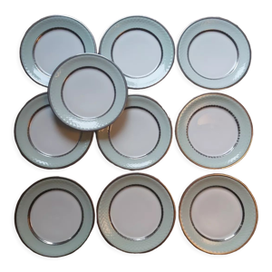 Assiettes plates limoges