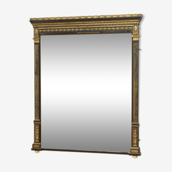 English overmantel mirror h161cm