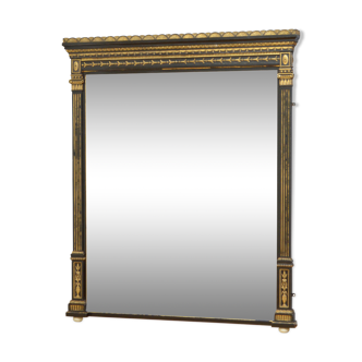 English overmantel mirror h161cm