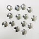 Set (14 pcs) of candlesticks manufactured by Atla, in Denmark, 1960s,