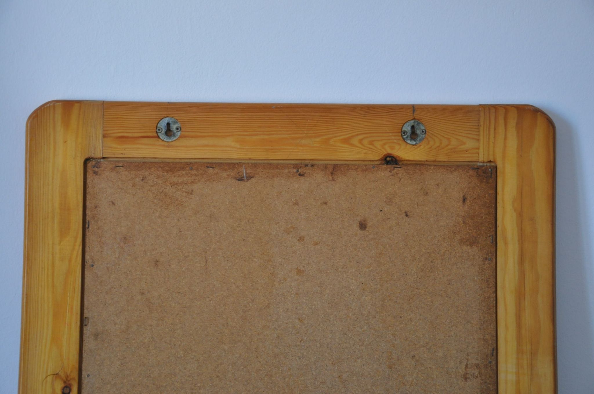 Miroir en bois années 70 pin