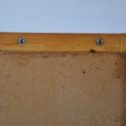 Miroir en bois années 70 pin