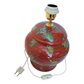 Vintage Lancel Paris Glazed Ceramic Lamp Base