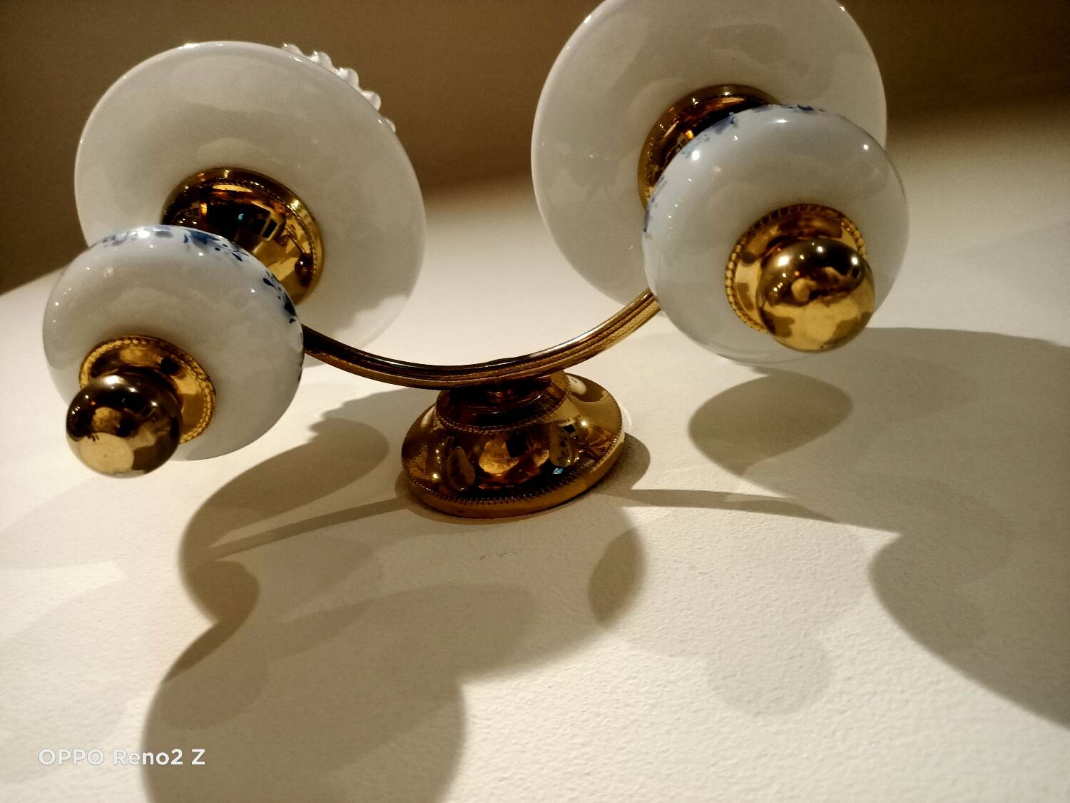 Vintage double wall light