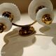 Vintage double wall light
