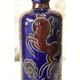 Bouteille en grès émaillé, travail artisanal allemand, vers 1950-1970