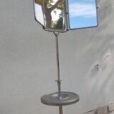 Barber's mirror on triptych stand early 20th century